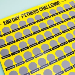 Ditverzinjeniet Sport|100 Day Fitness Challenge krasposter