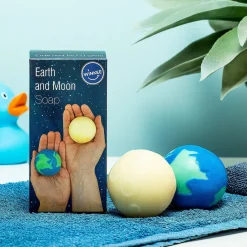 Ditverzinjeniet Badkamer|Aarde en maan zeep (set van 2)
