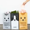 Ditverzinjeniet Duurzaam|Afval recycletassen met kat (set van 3)