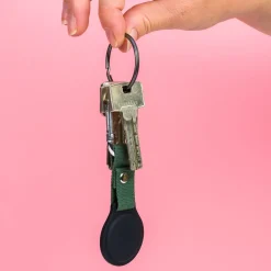 Ditverzinjeniet Reizen|AirTag houder met karabijnhaak