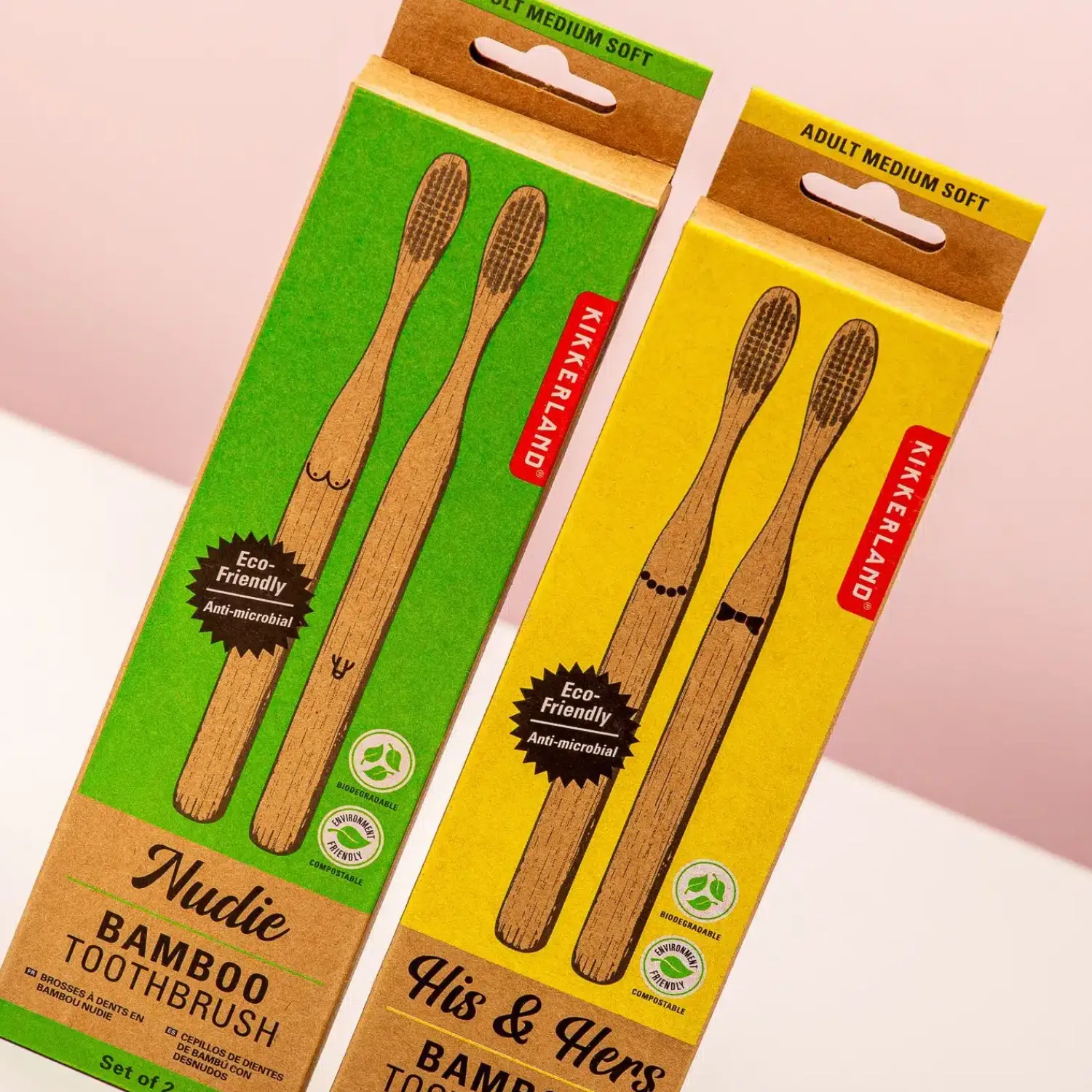 Ditverzinjeniet Duurzaam|Badkamer|Bamboe tandenborstels (set van 2)