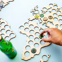 Ditverzinjeniet Reizen|Bierdopjes wereldkaart