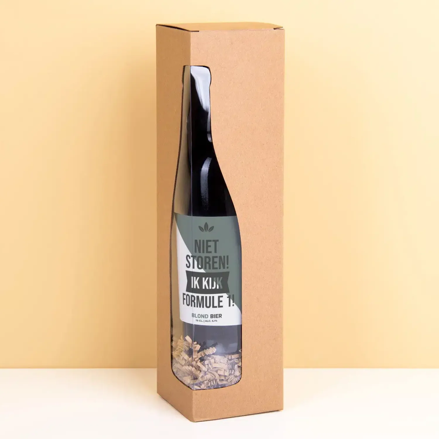 Ditverzinjeniet Bierflessen|Sport|Bierfles Niet storen Formule 1 (750 ml)