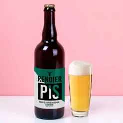 Ditverzinjeniet Bierflessen|Bierfles Rendier pis (750 ml)