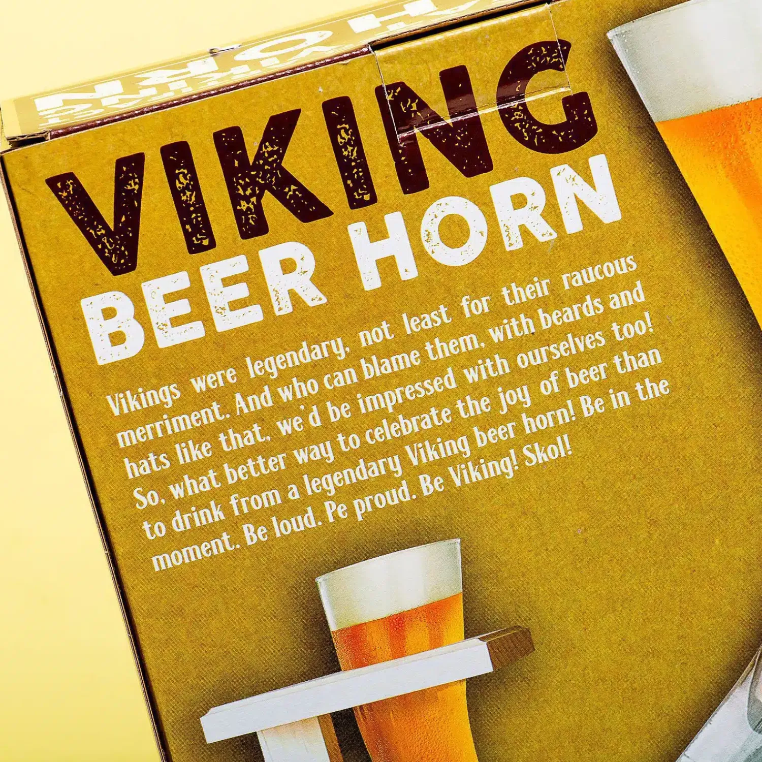 Ditverzinjeniet Borrelen|Mokken & Glazen|Bierhoorn