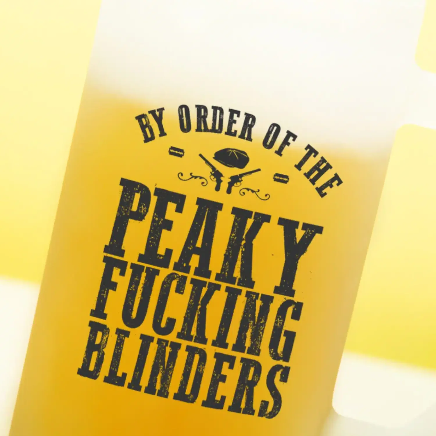 Ditverzinjeniet Mokken & Glazen|Borrelen|Bierpul By Order of the Fucking Peaky Blinders