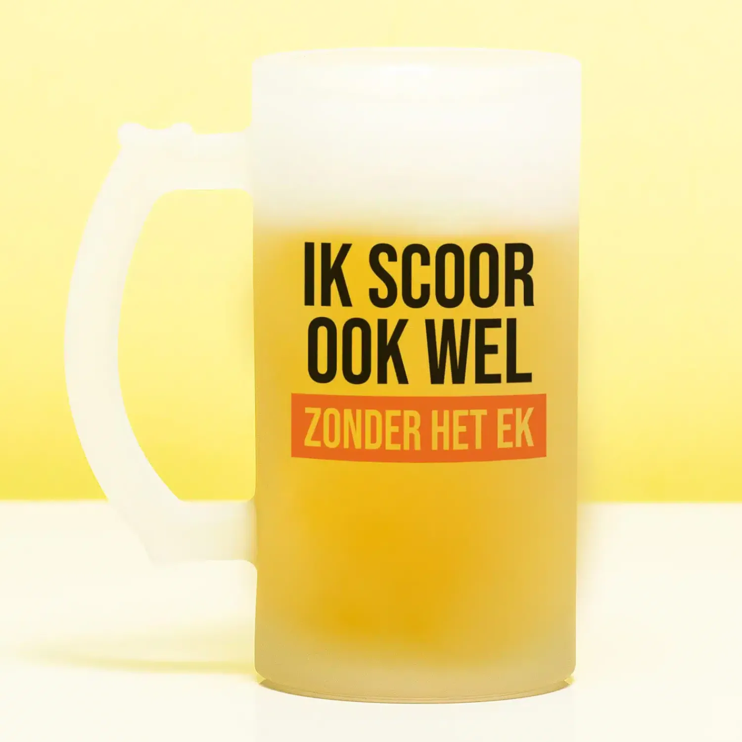 Ditverzinjeniet Mokken & Glazen|Sport|Bierpul Ik scoor ook wel zonder het EK