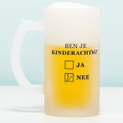 Ditverzinjeniet Mokken & Glazen|Borrelen|Bierpul Kinderachtig
