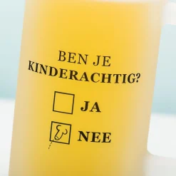 Ditverzinjeniet Mokken & Glazen|Borrelen|Bierpul Kinderachtig