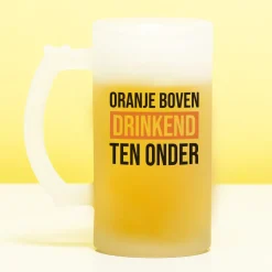 Ditverzinjeniet Mokken & Glazen|Sport|Bierpul Oranje boven