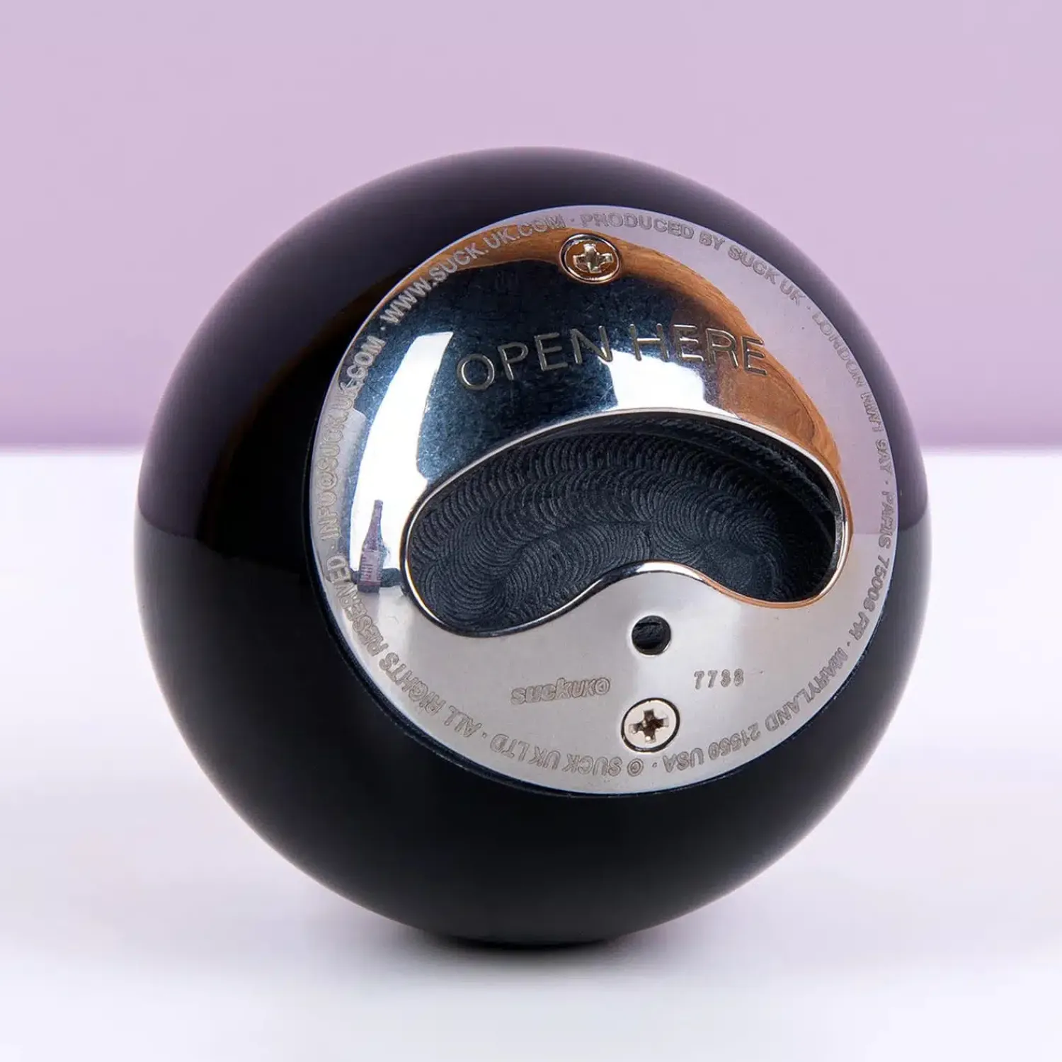 Ditverzinjeniet Flesopeners|Biljartbal flesopener