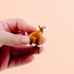 Ditverzinjeniet Bloempotten|Bloempot honden (set van 4)