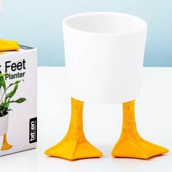 Ditverzinjeniet Bloempotten|Bloempot met eendenpoten