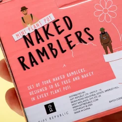 Ditverzinjeniet Bloempotten|Bloempot naturisten (set van 4)