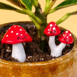 Ditverzinjeniet Bloempotten|Bloempot paddenstoelen (set van 4)