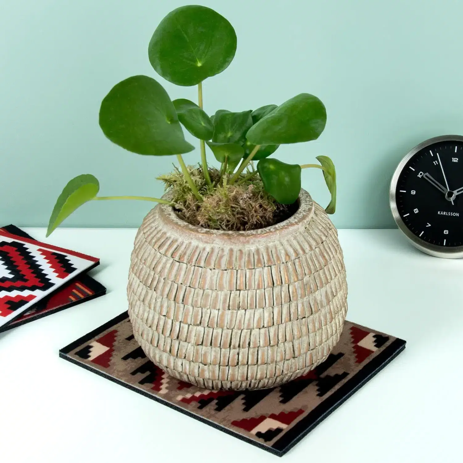 Ditverzinjeniet Onderzetters|Bloempot vloerkleedje