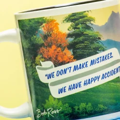 Ditverzinjeniet Mokken & Glazen|Bob Ross warmtegevoelige mok