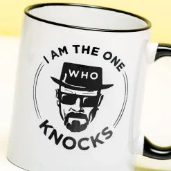 Ditverzinjeniet Mokken & Glazen|Breaking Bad I Am The One Who Knocks Heisenberg Mok