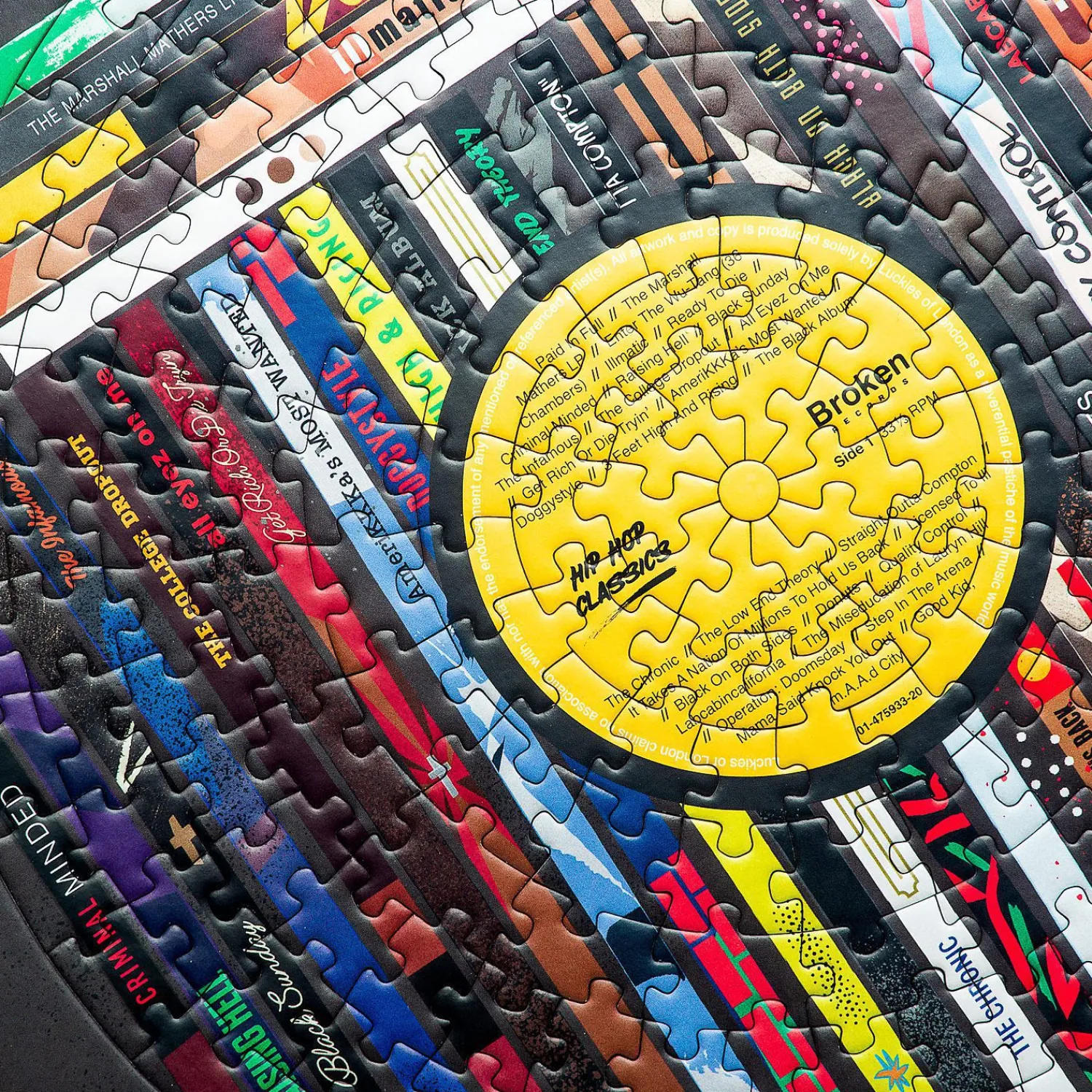 Ditverzinjeniet Puzzels|Broken Records puzzel (200 stukjes)