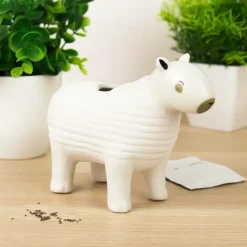 Ditverzinjeniet Bloempotten|Capibara bloempot met zaadjes