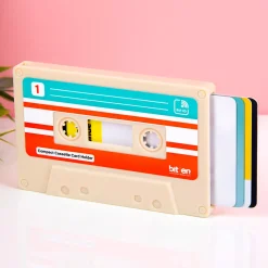 Ditverzinjeniet Retro|Cassettebandje kaarthouder