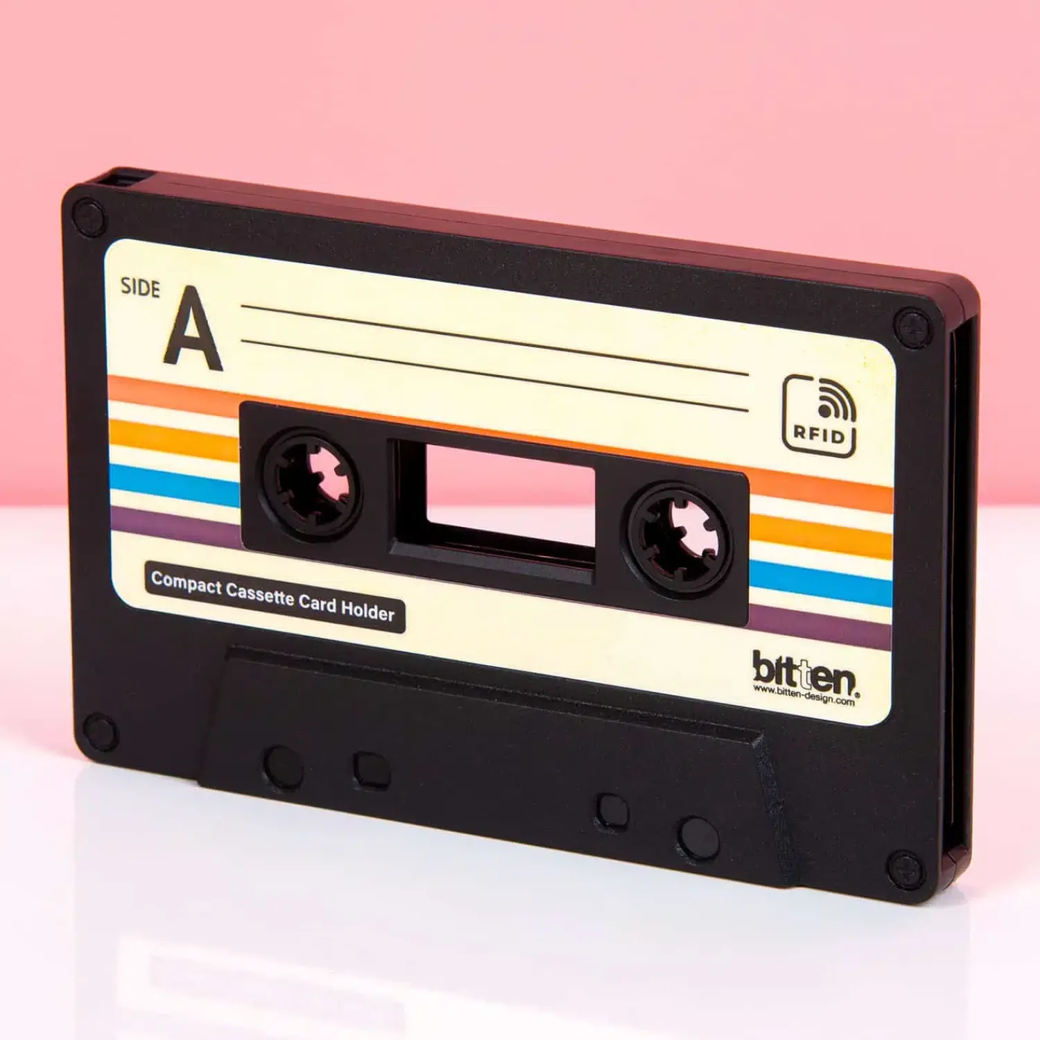 Ditverzinjeniet Retro|Cassettebandje kaarthouder