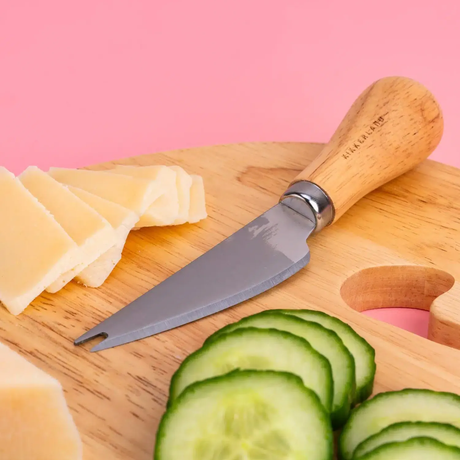 Ditverzinjeniet Snijplanken|Borrelen|Champignon snijplank met kaasmes