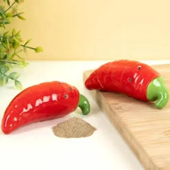Ditverzinjeniet Peper- En Zoutstellen|Chili peper- en zoutstel