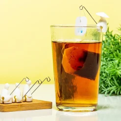 Ditverzinjeniet Thee Eieren|Chinese Vissers Theezakjeshouder (Set Van 4)