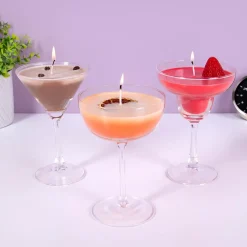 Ditverzinjeniet Kaarsen En Kandelaars|Cocktailkaarsen (set van 3)