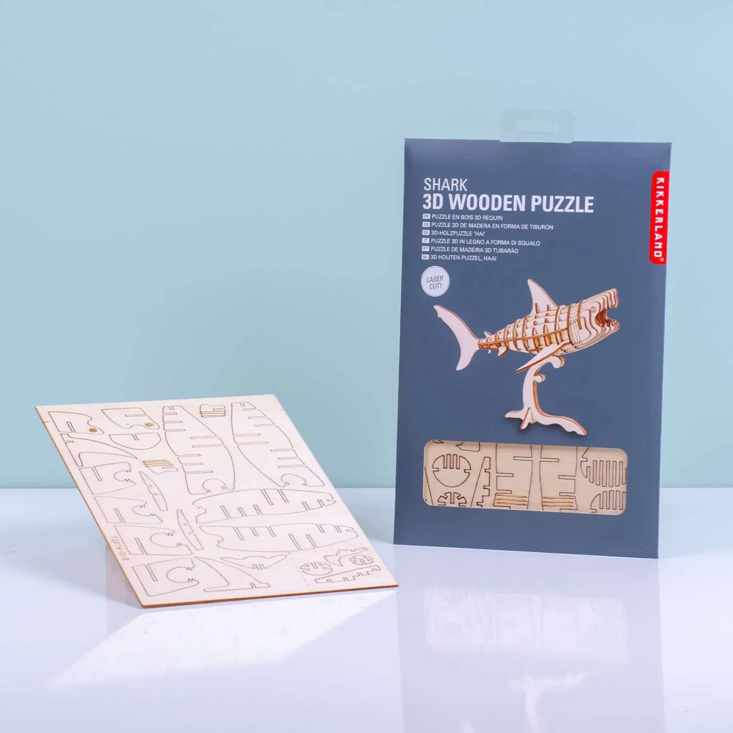 Ditverzinjeniet Puzzels|3D Puzzel Van Hout