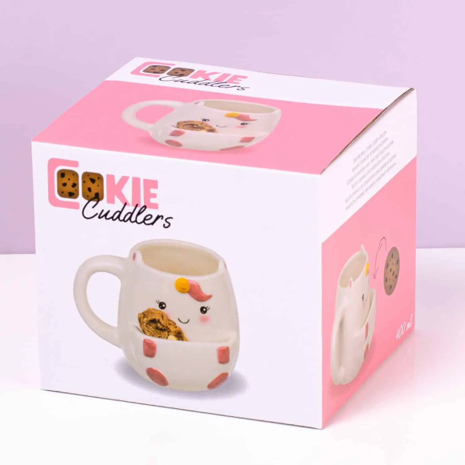 Ditverzinjeniet Mokken & Glazen|Dierenmok met koekvakje