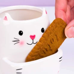 Ditverzinjeniet Mokken & Glazen|Dierenmok met koekvakje