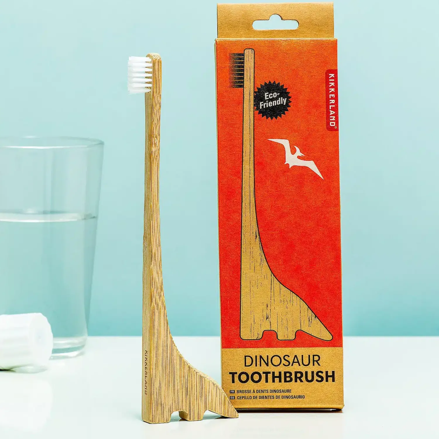 Ditverzinjeniet Duurzaam|Badkamer|Dinosaurus tandenborstel