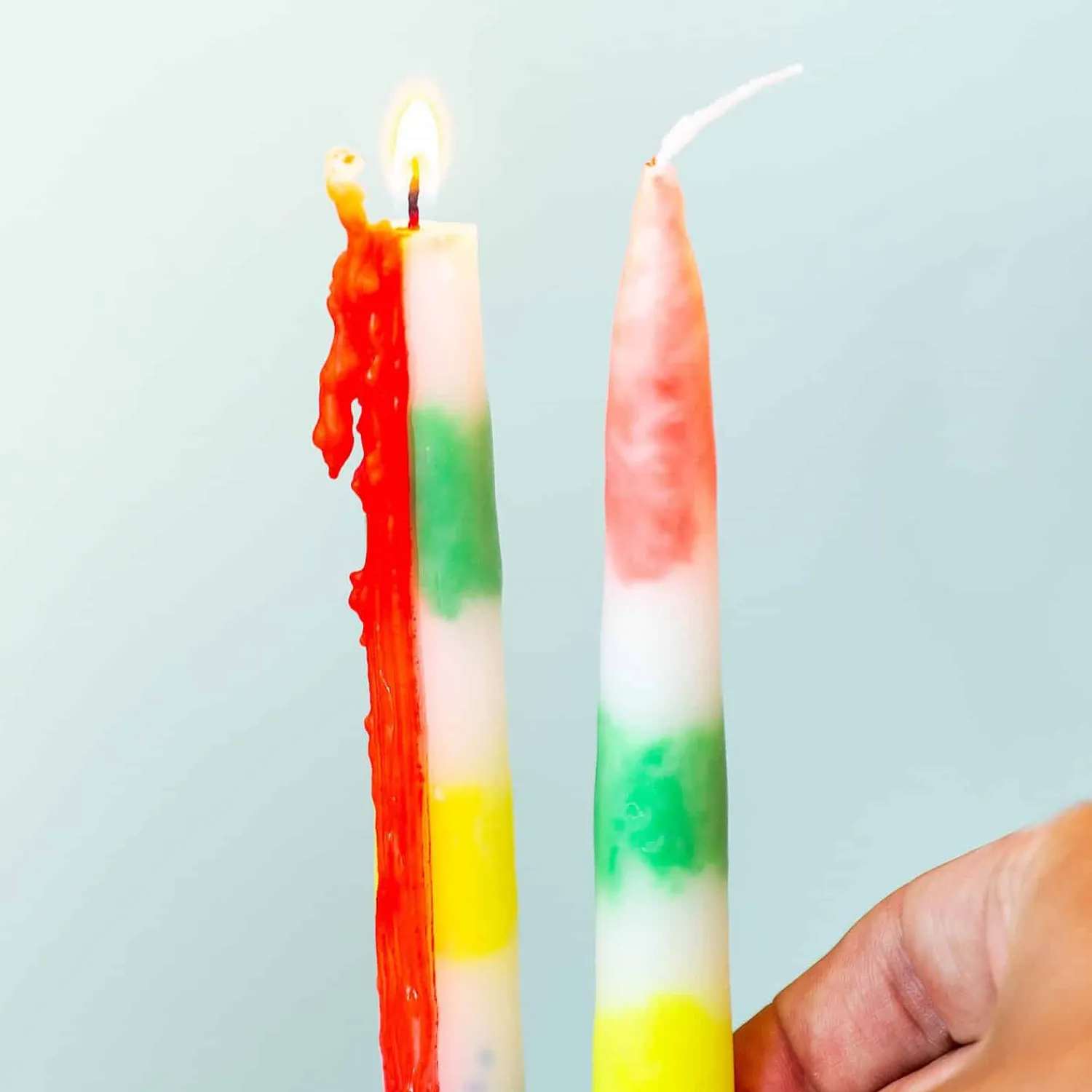 Ditverzinjeniet Kaarsen En Kandelaars|Druipkaars (set van 2)