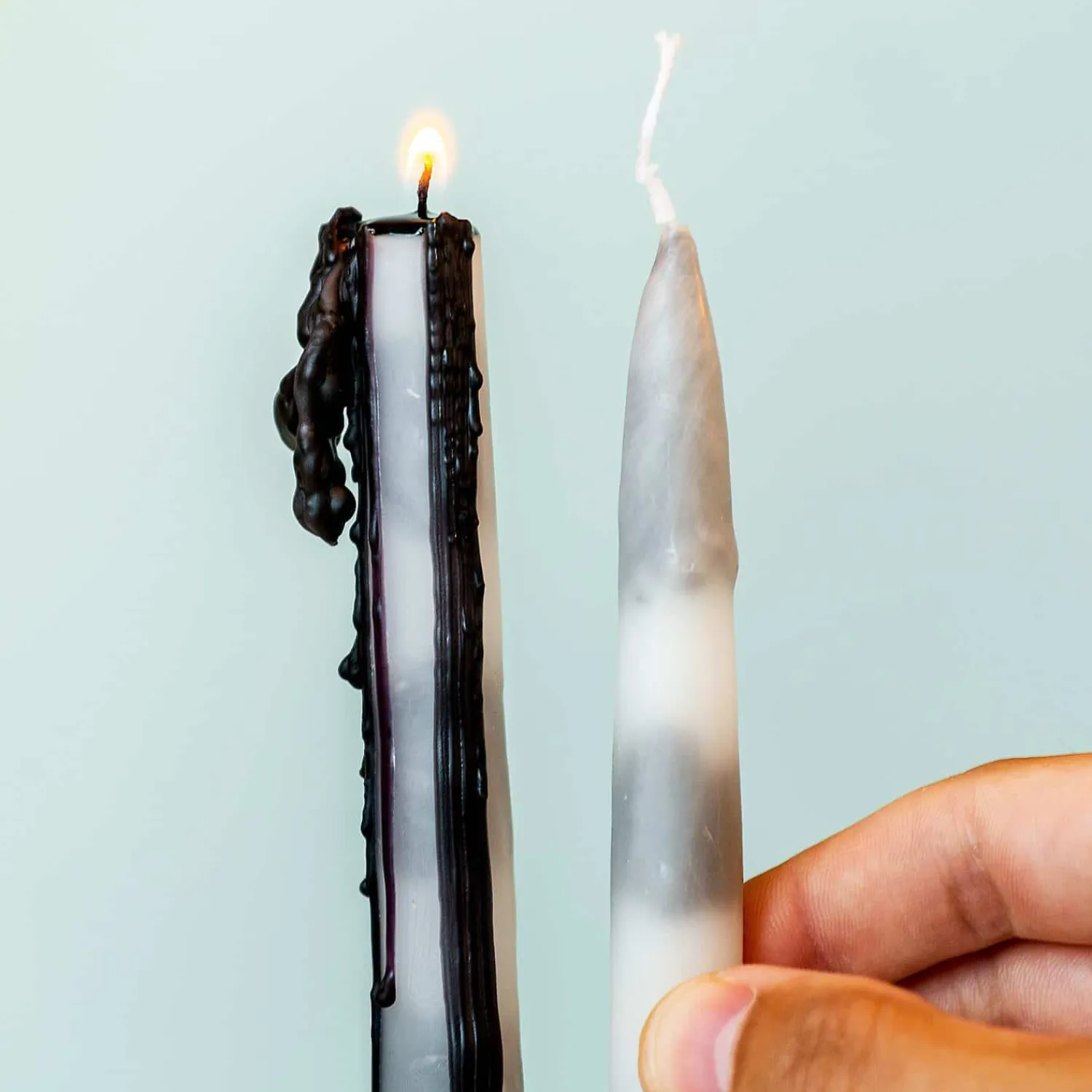 Ditverzinjeniet Kaarsen En Kandelaars|Druipkaars (set van 2)