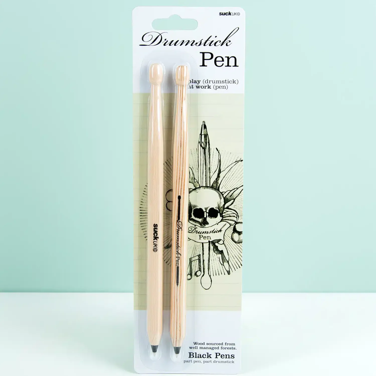 Ditverzinjeniet Muziek|Drumstick pennen (Set Van 2)