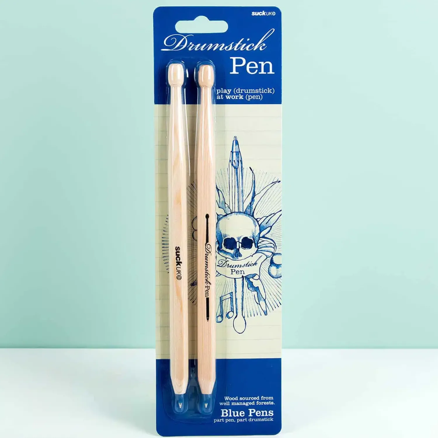 Ditverzinjeniet Muziek|Drumstick pennen (Set Van 2)