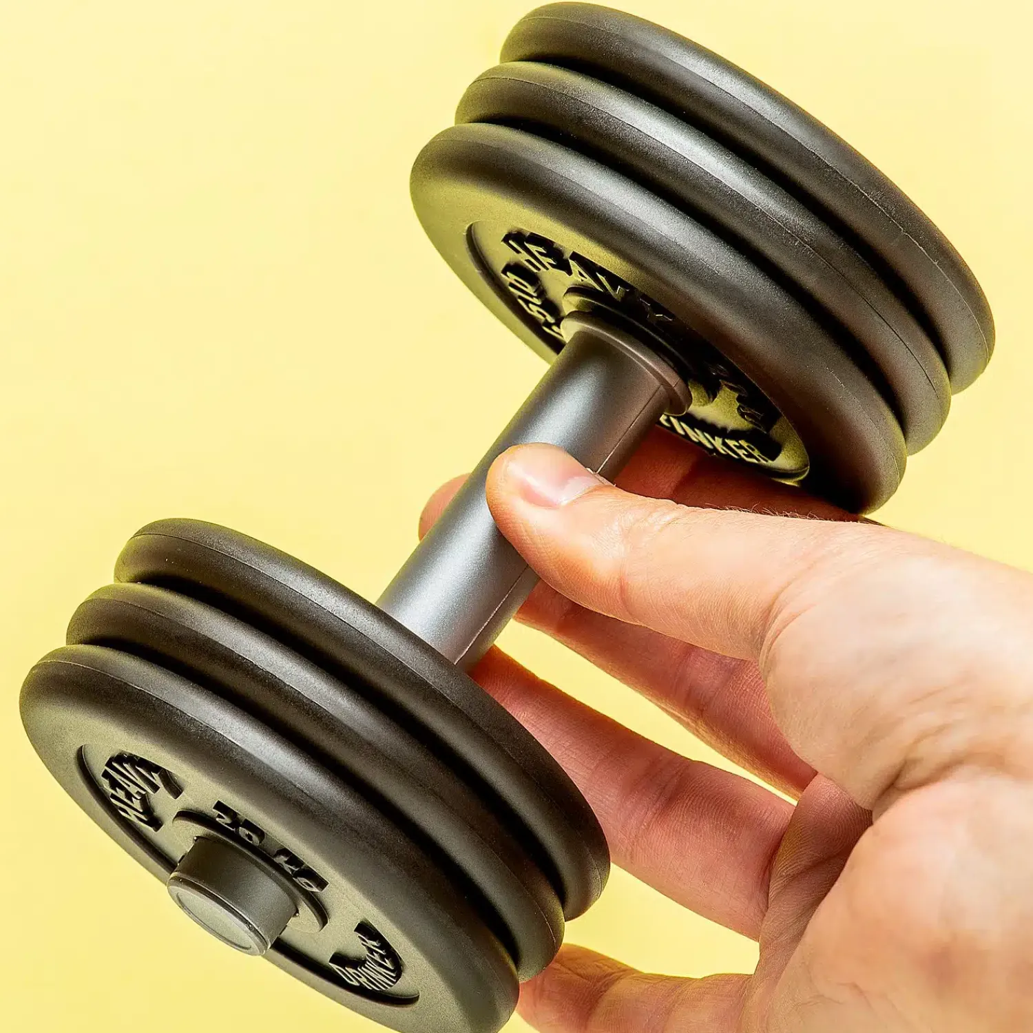 Ditverzinjeniet Onderzetters|Sport|Dumbbell onderzetters (set van 6)