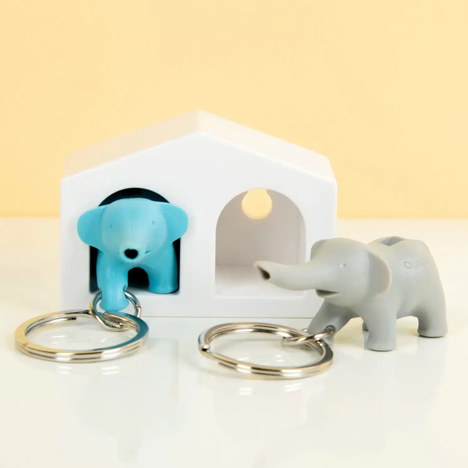 Ditverzinjeniet Sleutelhangers|Duo Elephant sleutelhanger