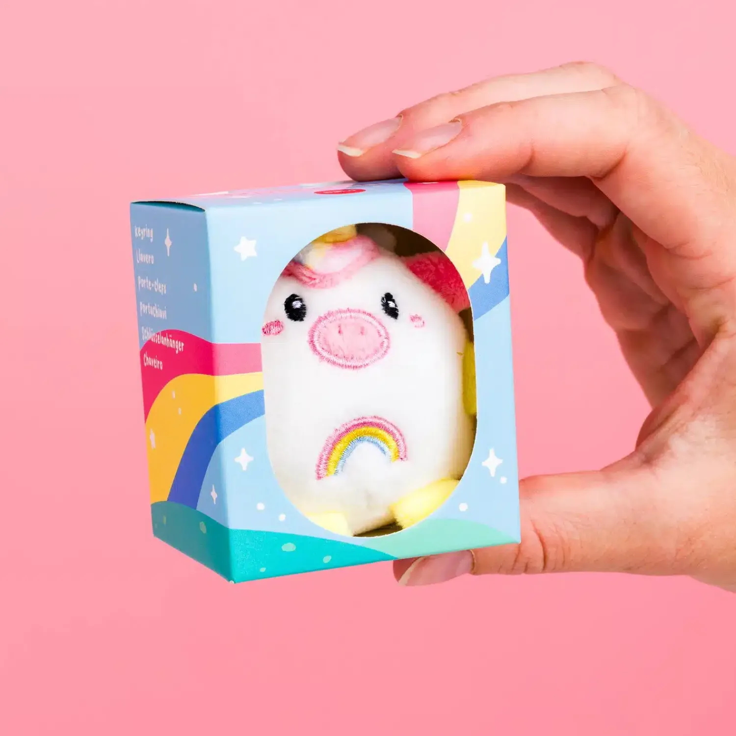 Ditverzinjeniet Sleutelhangers|Eenhoorn knuffel sleutelhanger