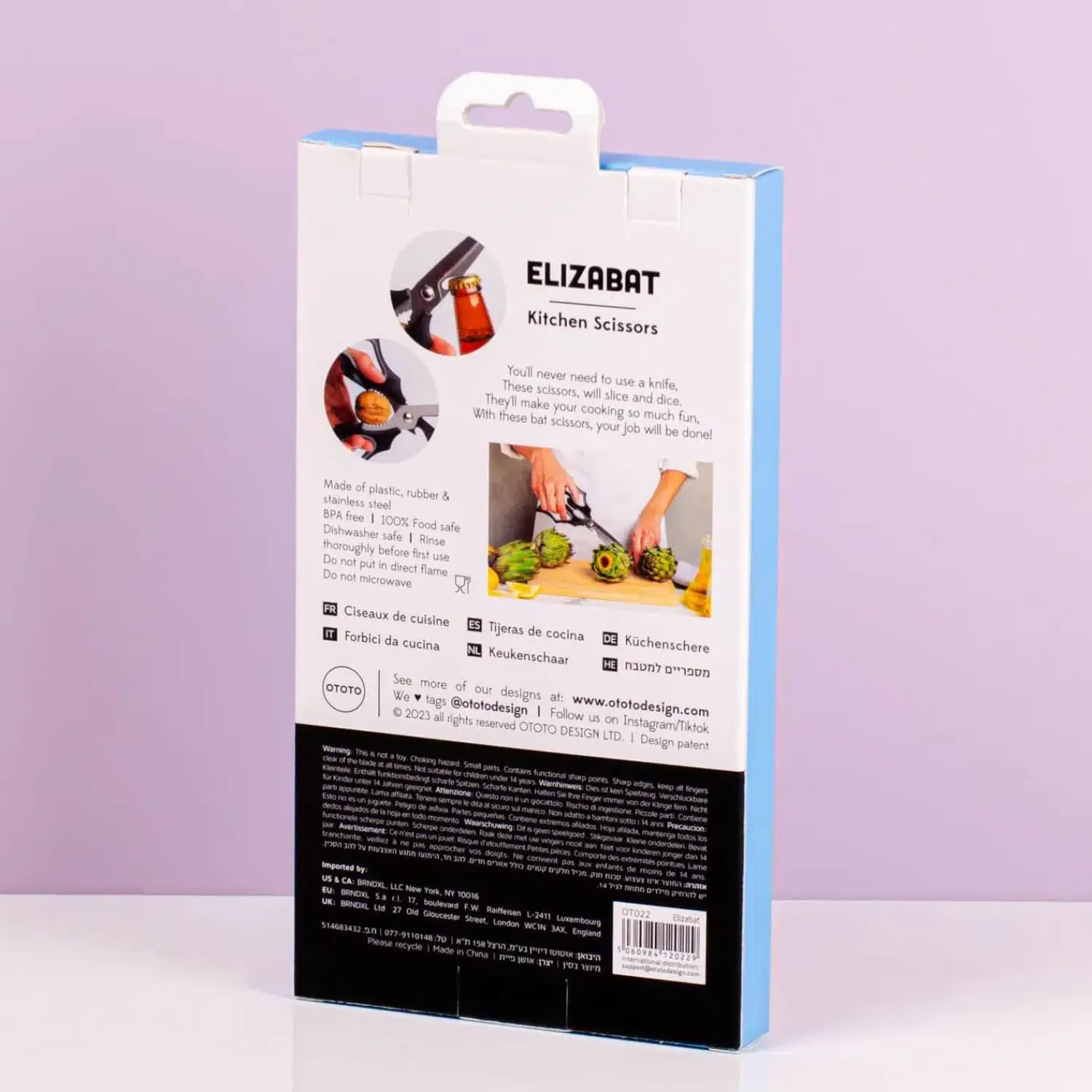 Ditverzinjeniet Flesopeners|Elizabat vleermuis schaar