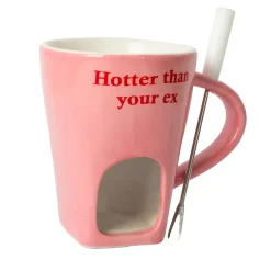 Ditverzinjeniet Mokken & Glazen|Fonduemok Hotter Than Your Ex