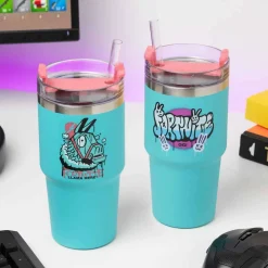 Ditverzinjeniet Thermosflessen|Fortnite Gamer thermosbeker (600 ml)