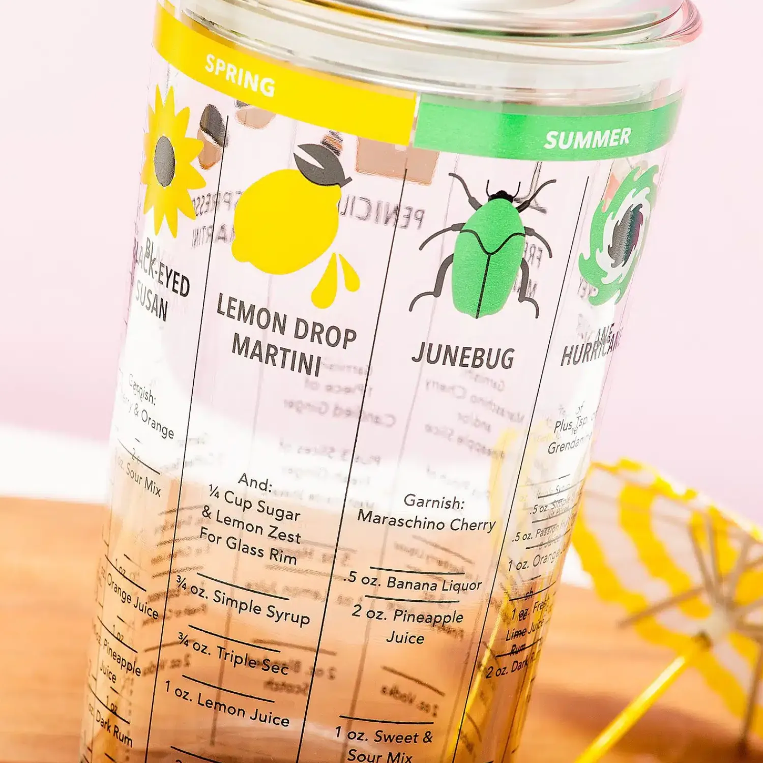 Ditverzinjeniet Borrelen|Four Seasons cocktailshaker