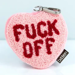 Ditverzinjeniet Sleutelhangers|Fuck Off hart sleutelhanger