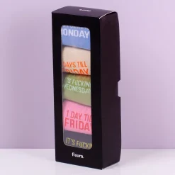 Ditverzinjeniet Sokken|Fucking Week sokken (set van 5)