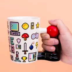 Ditverzinjeniet Mokken & Glazen|Gaming|Game Over mok met joystick oor