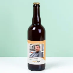 Ditverzinjeniet Bierflessen|Gepersonaliseerde bierfles met foto (750 ml)