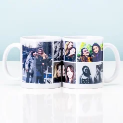 Ditverzinjeniet Mokken & Glazen|Gepersonaliseerde fotomok met zes afbeeldingen